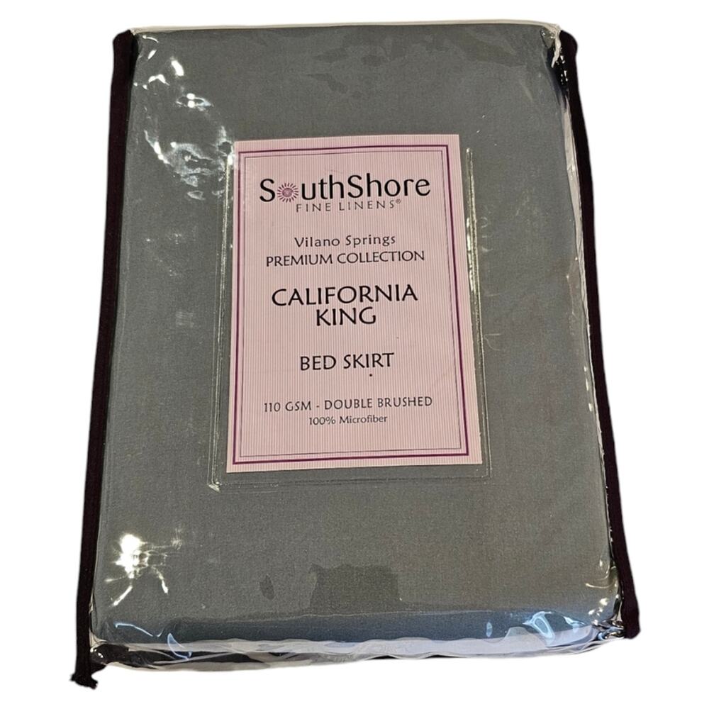 SouthShore Fine Linen Vilano Springs Prem Collection California King Bed Skirt